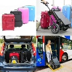 Scooter handicapé ultra compact et facile à transporter