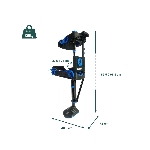 Fiche technique de la béquille mains libres I-Walk, charge maximale 125 kg - réf. 816008