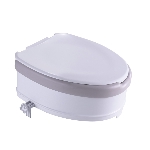 Réhausse WC Ibiza Soft 15 cm avec couvercle fermé - réf. 811090SOFT
