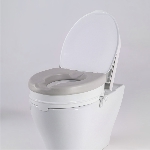 Couvercle blanc de la réhausse WC Ibiza Soft - réf. 811089SOFT