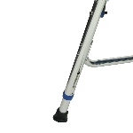 La chaise de toilettes pliante Islande s'ajuste en hauteur pour s'adapter à tous les utilisateurs