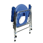 Chaise percée pliable Islande idéale pour les WC