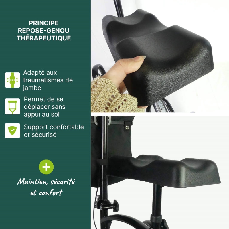 Déambulateur repose-genou