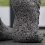 Chaussettes chaussons cocooning antidérapante