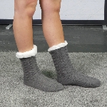 Chaussettes chaussons cocooning idéal pour l'hiver