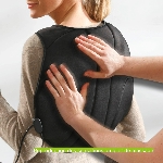 Masseur dorsal et cervical, reproduction des sensations du gilet de massage