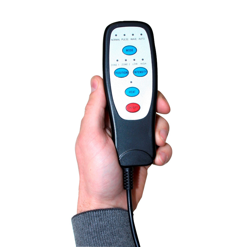Masseur dorsal et cervical, télécommande multifonction