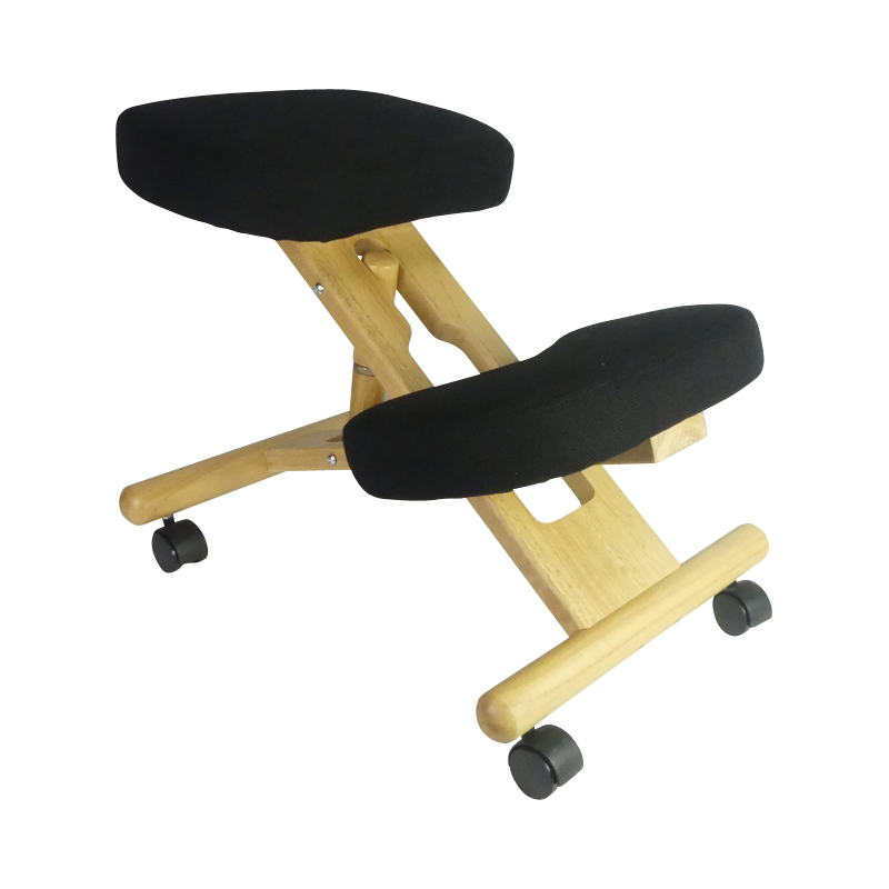 Siège Ergo Accent assis-genoux à roulettes en bois massif - réf. 836058