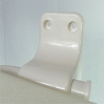 Support de fixation murale du siège de douche relevable Açores - réf. 812298N