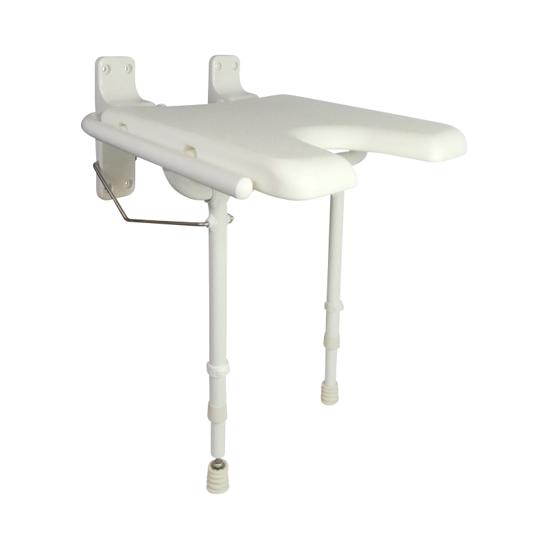 Siège de douche relevable Açores, vue de profil - réf. 812298N