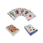 Jeu de 54 cartes Optic gros chiffres, packshot complet avec boîte - réf. 851021