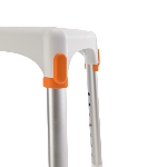 Le tabouret de douche de coin Capri ne nécessite aucun outil pour le monter