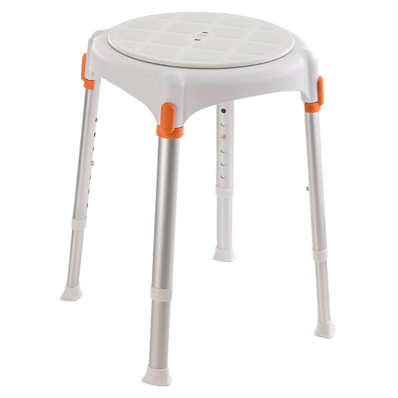Tabouret rond rotatif Capri pour la douche