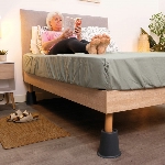 Set de 4 surelevateurs Resist pour rehausser un lit