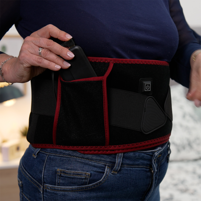 Ceinture de soutien chauffante