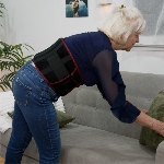 Ceinture de soutien chauffante