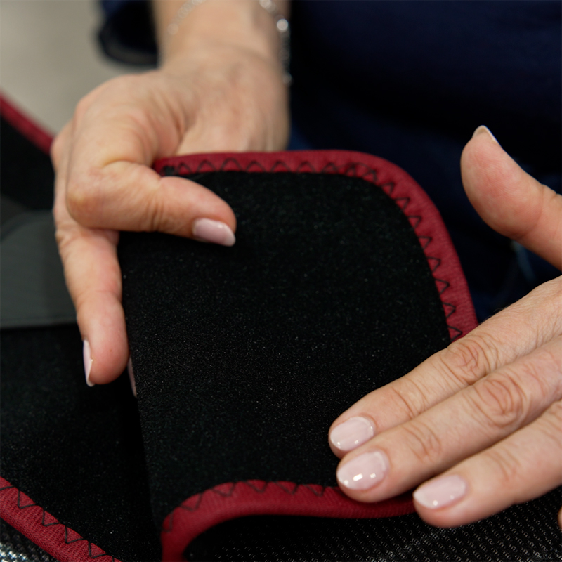 Ceinture de soutien chauffante