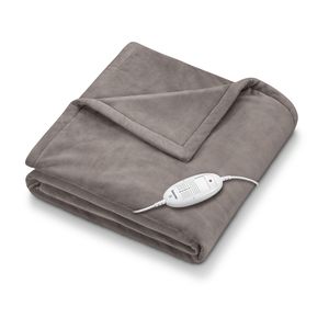 Heated fleece blanket