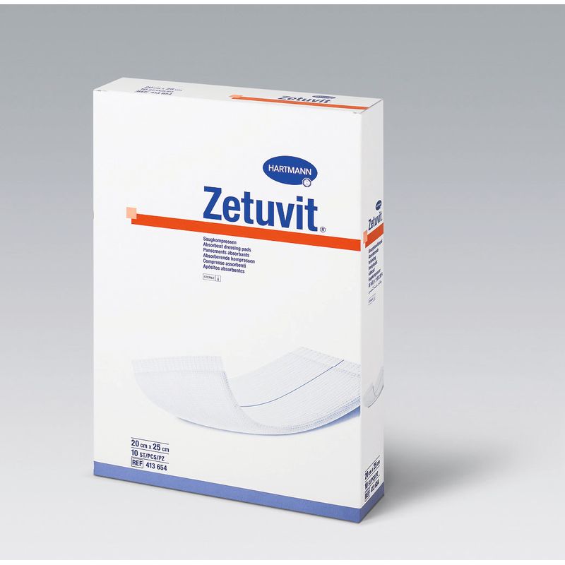 Pansement américain absorbant stérile ZETUVIT 10 x 10 cm