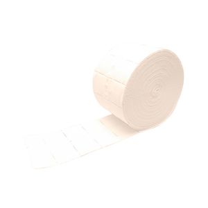 Lot de 2 rouleaux de 500 tampoins de ouate de cellulose