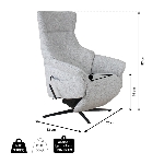 NEST reclining armchair