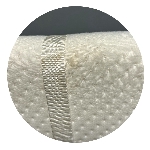 Visco-elastic foam backrest