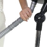 Bac à shampoing sur pied, extensibilité du tuyau