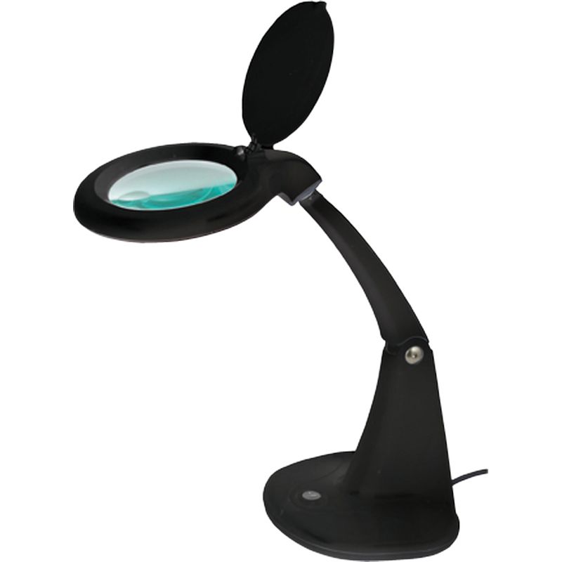 Lampe de bureau avec lentille éclairante