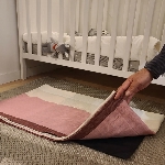 Tapis pour berceau avec alarme en cas de chute
