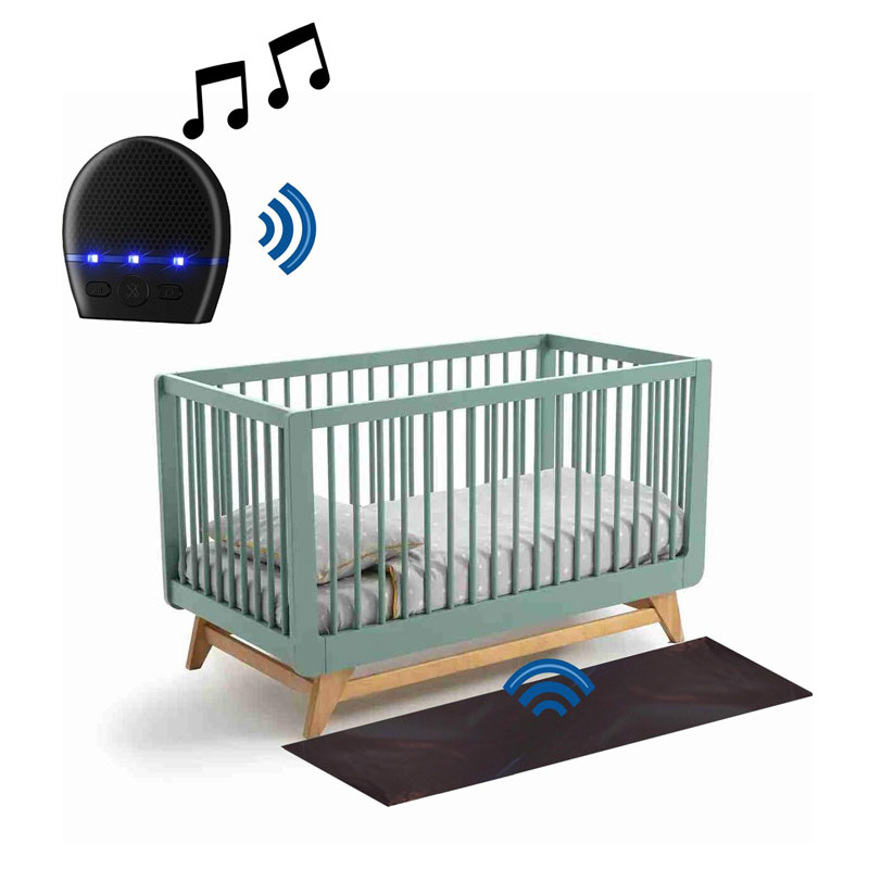 Tapis alarme de descente de lit, 4 niveaux d'alarme