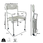 dimensions chaise de douche tobago