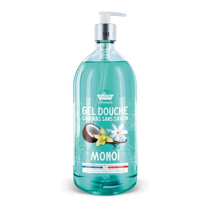 Savon-de-Marseille-liquide-Les-Petits-Bain-de-Provence-parfum--monoi
