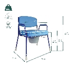 Chaise de toilettes Murano XL