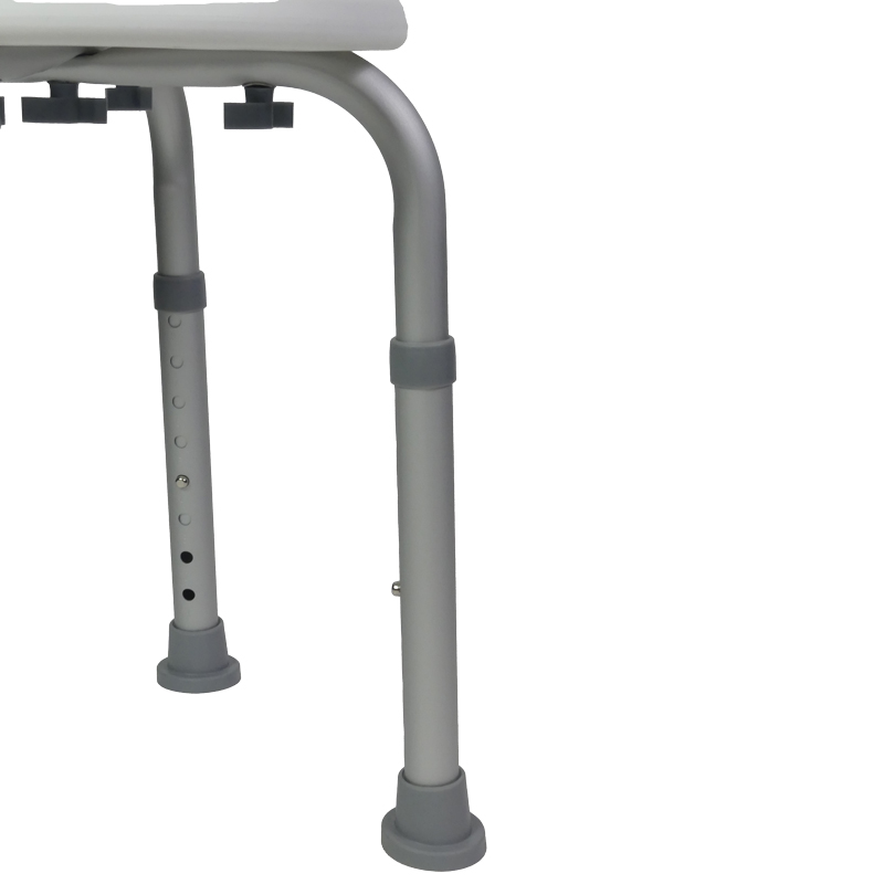 Tabouret de douche Chypre detail réglage hauteur