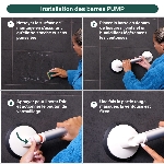 Les barres de relevage PMR PUMP à ventouse sont très simples à installer