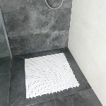 Set de 4 caillebotis de douche
