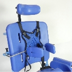 Fauteuil de douche et WC pour enfant PELICAN avec coussins latéraux