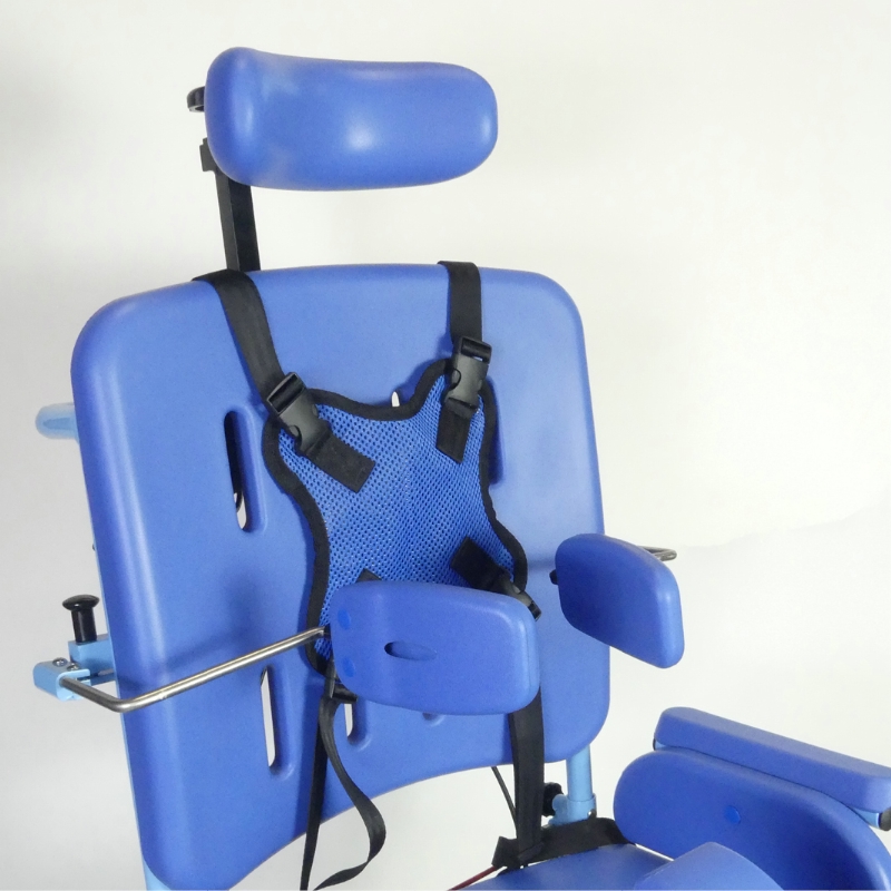 Fauteuil de douche et WC pour enfant PELICAN avec coussins latéraux