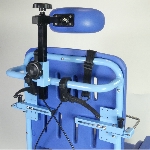 Fauteuil de douche et WC pour enfant PELICAN avec appui-tête réglable