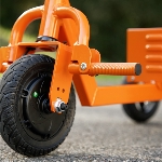 Mini Scooter 3 roues ID Loisir électrique avec repose pied