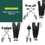 Système de pliage facile du rollator Neo Easy blanc - réf. 826303BLANC