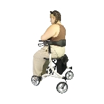 Utilisation assise du rollator Neo Easy blanc - réf. 826303BLANC