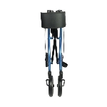 Rollator Neo Easy bleu électrique plié - réf. 826303BLEU