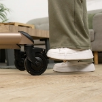 Roue multidirectionnelle du rollator d'intérieur Saljol - réf. 826307BL