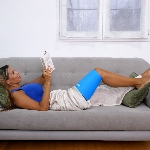 La compresse Gelpro Cuisse est extensible et très confortable