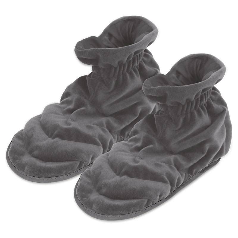 Paire-de-chaussons-chauffant-micro-onde-en-graines-de-lin