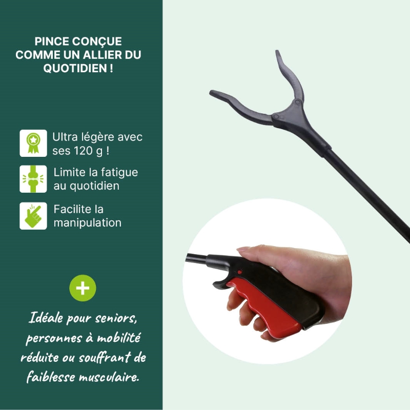 Pince de préhension ultra-légère