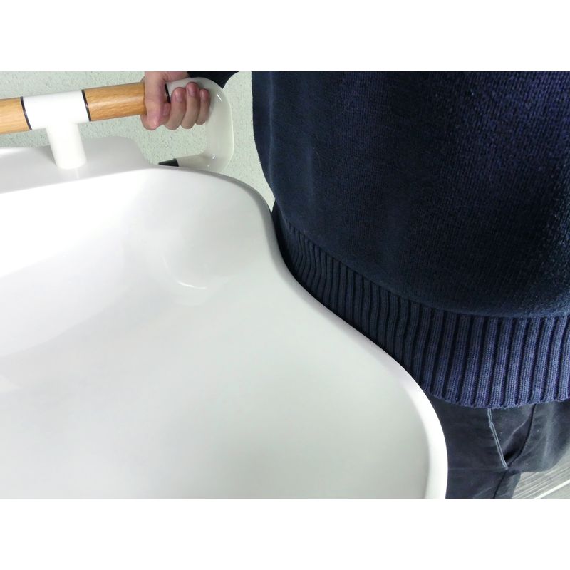 Le lavabo électrique dispose d'une vasque ergonomique