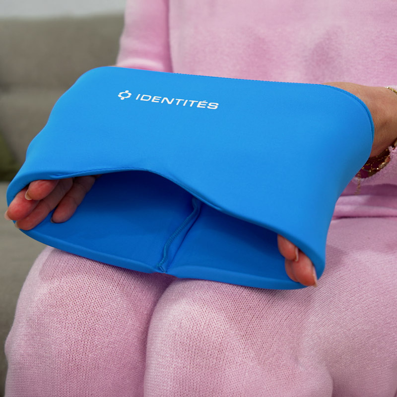 Le bandeau compressif anti-douleur GELPRO est extensible et très confortable