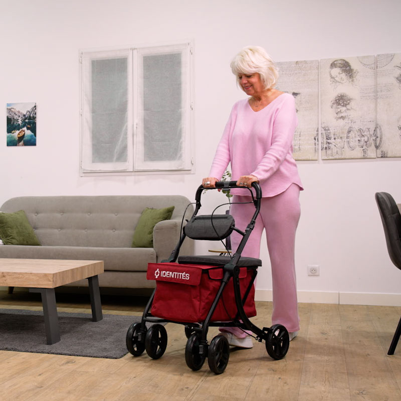 REST N ROLL shopping trolley